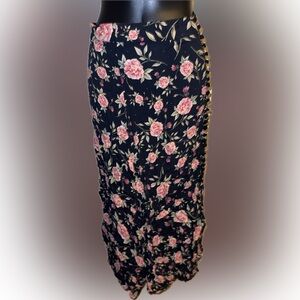 Women’s long floral skirt